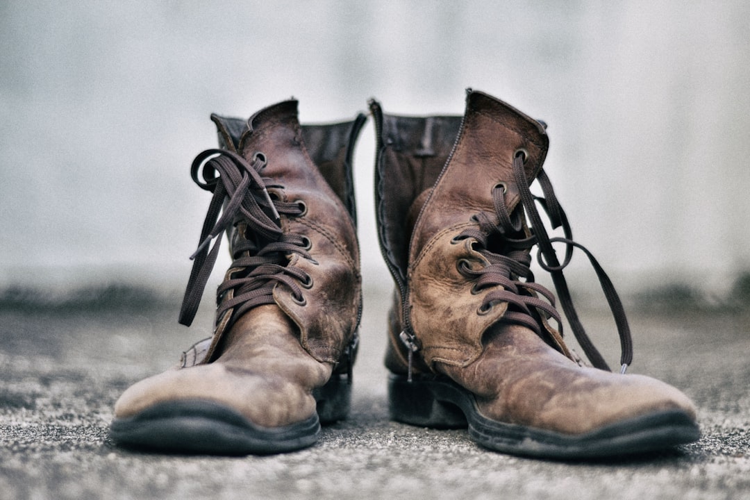 Photo Leather boots